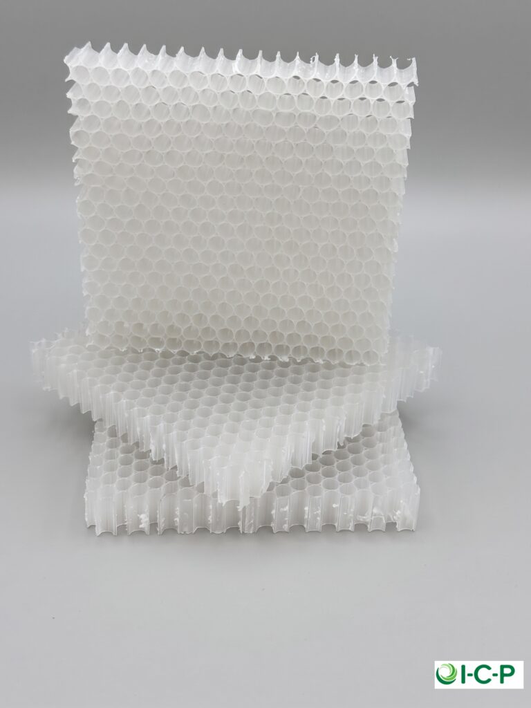 Polypropylene honeycomb core sheets